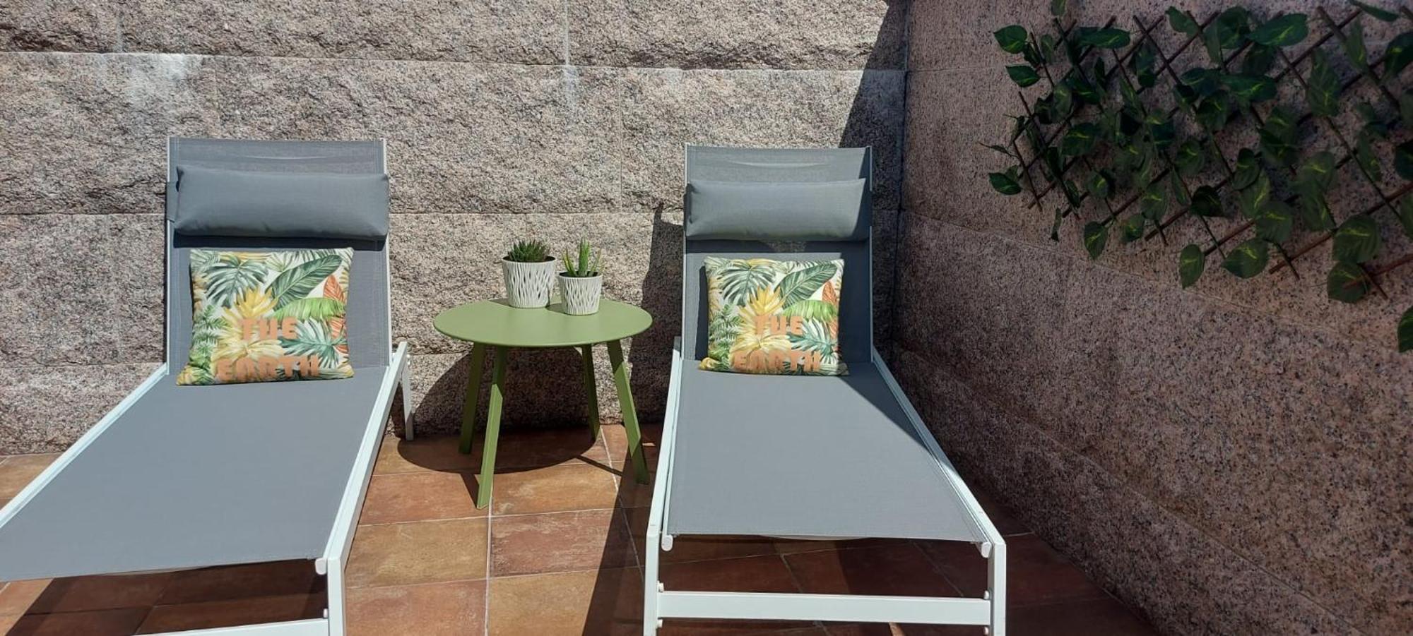 Stone House Premium Suite Porrino Bagian luar foto